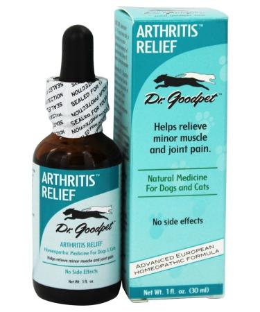 Dr. Goodpet Arthritis Relief - All Natural Advanced Homeopathic Formula - Helps Relieve Muscle & Joint Pain!