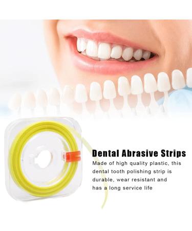 Cuhza Tooth Grinding Paper - Ultra-Fine Dental Polishing Strips 20 m 4mm Width Interdental Grinding Tool for Perfect Teeth Care - Ships Internationally - Buy Online on GoSupps.com