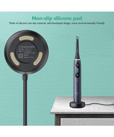 Braun Oral B iO Series 7 8 9 Electric Toothbrush Replacement Charger Base - Magnetic Travel Charging Base for Oral-B iO Series 7/8/9 - 3768 Adapter Cord - Black - Buy Online on GoSupps.com