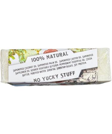 Filthy Groom All Natural Peppermint Cocoa Butter Soap Bar - Large Size Luxurious Skincare for Men - International Shipping Available - Buy Online on GoSupps.com