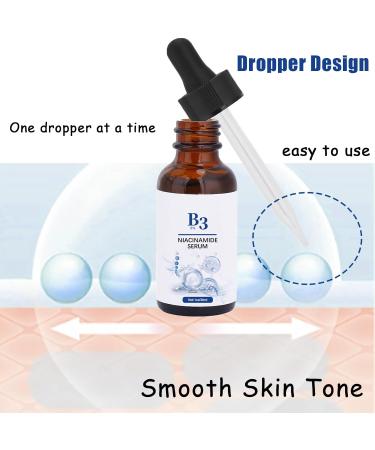Vitamin C Serum for Face Dark Spots Corrector Nicotinamide Anti Aging Face Serum Smoothing Face Serum Anti Wrinkles & Deep Hydrating Face Serums For Mature Skin - Buy Online on GoSupps.com