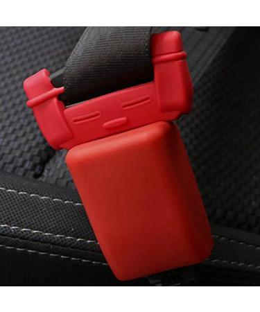Marclix 2X Silicone Seat Belt Cover - Scratch Protector Washable & Comfortable Buckle Covers for International Shipping - Buy Online on GoSupps.com