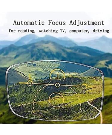 Men's Sports Ultra-Light Anti-Blue Light Glasses | High Definition Presbyopic Cycling Glasses (+1.00 Orange) with Case & Accessories - Buy Online on GoSupps.com