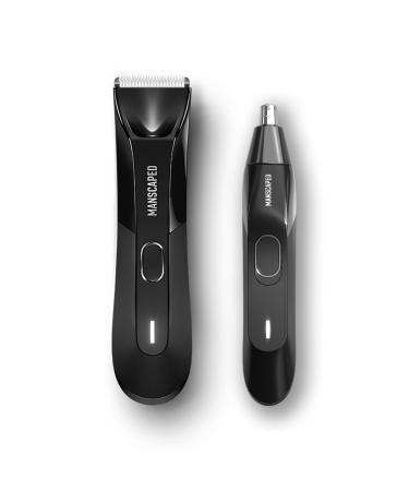 MANSCAPED The Perfect Duo 4.0 Contains: The Lawn Mower 4.0 Waterproof Electric Body Hair Trimmer and The Weed Whacker 2.0 Nose and Ear Hair Trimmer - Buy Online on GoSupps.com