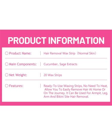 Hair Removal Wax Paper (red) - Buy Online on GoSupps.com