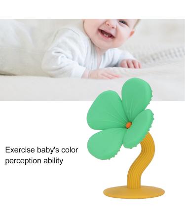 Baby Teether - Unique Shape, Safe, Easy to Grip, High Temperature Resistant (Blue Orange) - Buy Online on GoSupps.com