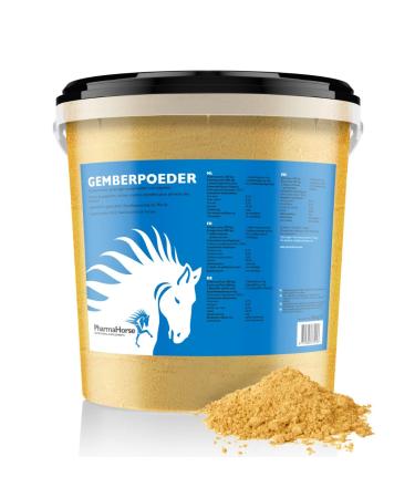 PharmaHorse Ginger powder Digestion Bowel function 100 free from added sugars 3000 grams