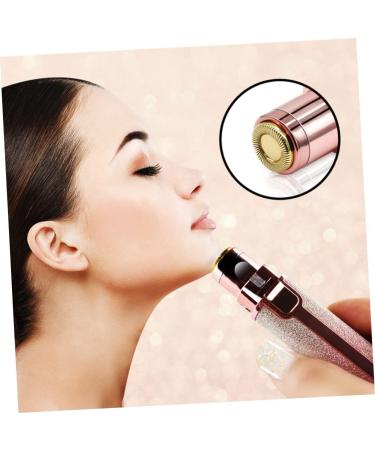 Housoutil Women's Electric Hair Remover - Face Shaver Beard Trimmer & Eyebrow Shaper - USB Rechargeable Razor for Smooth Skin - Buy Online on GoSupps.com