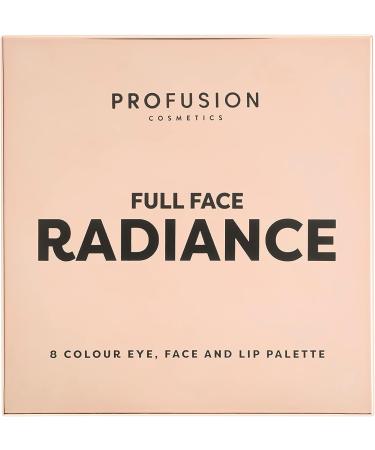 PROFUSION COSMETICS FULL FACE PALETTE RADIANCE | 8 SHADE EYE FACE & LIP PALETTE - Buy Online on GoSupps.com