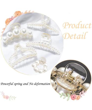 Large Non-Slip Hair Clips for Women & Girls - 5 Pieces Jaw Clips for Thick & Thin Hair - Buy Online on GoSupps.com