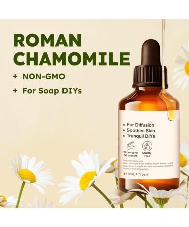 Gardenia Essential Oil for Diffuse & Roman Chamomile Essential Oil for Diffuser Set - Aromatherapy Grade Essential Oils Set - 2X 4 Fl Oz - Kukka - Buy Online on GoSupps.com