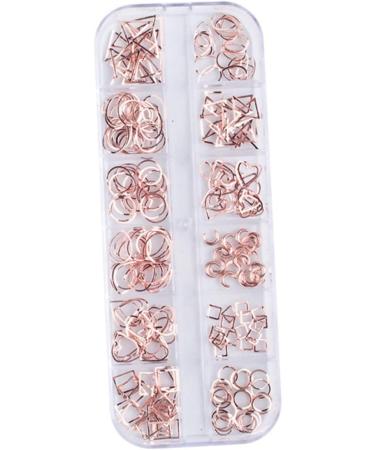 Healeved 3 Boxes Nail Decor Metal Nail Art Rivet Artificial Nails Hollow Decorations Nail Decorations for Nail Art Nail Accessories Faux Nails Nail Drill Natural Nails Wands Stud Manicure - Buy Online on GoSupps.com