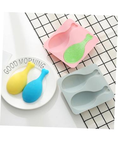 Abaodam 4 Pcs De para Gelatinas Fondant Molds Silicone Molds Silicone Cake Mold for Home Baking Mold Modeling Pinkx2pcs 15.8*14.9 CMx2pcs - Buy Online on GoSupps.com