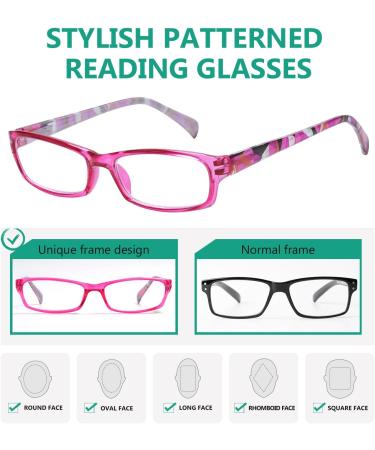 Eyekepper 6 Pack Stylish Women s Reading Glasses - Spring Hinge Reading Aid for Comfort - Buy Online on GoSupps.com