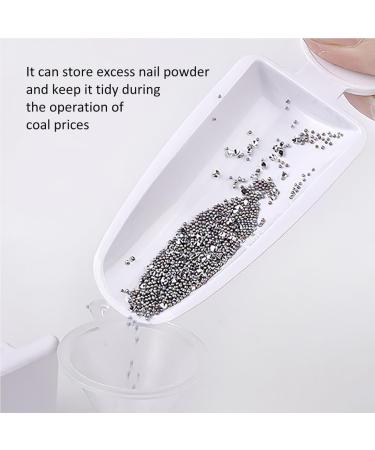 Dajidafu Nail Dip Container Nails Art Dipping Powder Holder Glitters Rhinestones Powders Storage Box Manicure Pedicure Accessory - Buy Online on GoSupps.com