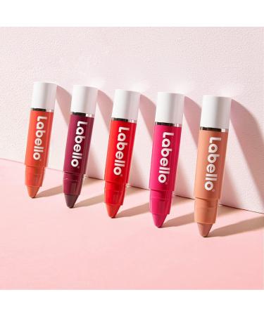  Labello Labello Lipstick Crayon Black Cherry Color Butter Lip Crayon with Enriched Formula of Natural Oils Moisturizing and Nourishing - 2 Sticks - Buy Online on GoSupps.com