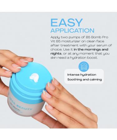 JESS BEAUTY | B5 Bomb Pro Vit B5 Face Moisturizer | Panthenol Cream Skin Care | Vegan Face Cream Skincare Hydration 50 ml - Buy Online on GoSupps.com