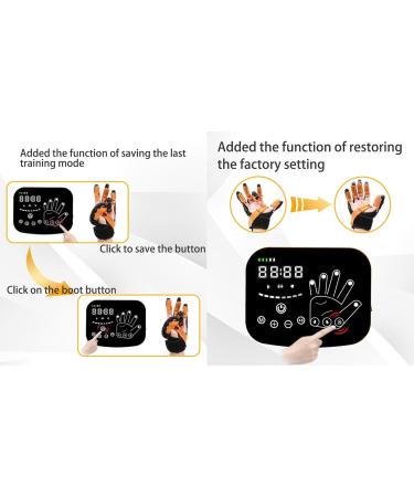 Rehabilitation Robot Gloves Finger Hand Function Rehabilitation Trainer for Cerebral Palsy Arthritis Stroke Hemiplegia Patient(Size:L Color:Right Hand) Large Right Hand - Buy Online on GoSupps.com