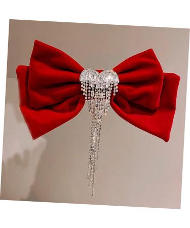 BELLIFFY Tassel Hair Clip Hair Accessories Girl Bow Hairpin Hair Bow Clip Bow Tassel Barrette Hair Bowknot Bow Hair Barrette Bow Barrette Bowknot Barrette Bowknot Tassel Hairpin - Buy Online on GoSupps.com
