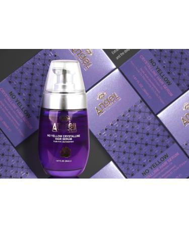 Angel Professional Serum No Yellowing Crystalline 50ml nourishes and smoothes hair while intensely protecting hair from roots to ends - Buy Online on GoSupps.com