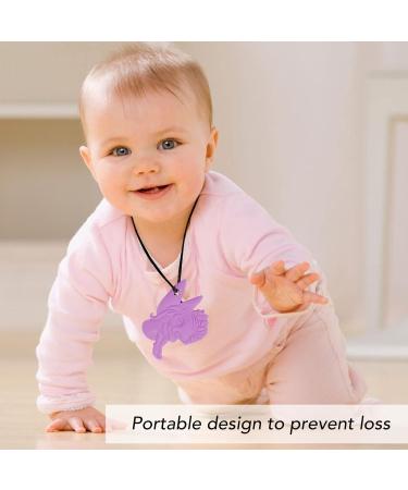 Pack Sensory Chew Necklace for Toddlers - Medium Purple Chew Pendant | Portable Anxiety Relief & Wide Application - Buy Online on GoSupps.com