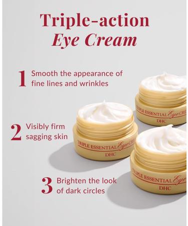 DHC Triple Essential Eye Cream 1 oz. Net wt. - Buy Online on GoSupps.com