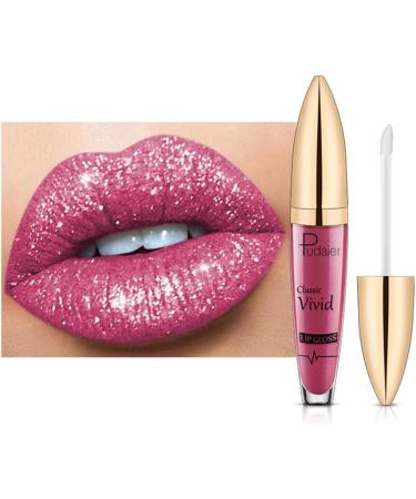  Mzshne Extreme shine crystal lip gloss. Vegan and cruelty-free formula. Popular beauty makeup lipstick. - Buy Online on GoSupps.com