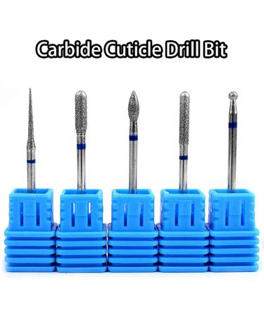 01# Tungsten Steel Alloy Nail File Bit Manicure Nail Drill Bits Manicure Pedicure Remove Gel Safety Bits Polishing Grinding Head Tools - Buy Online on GoSupps.com