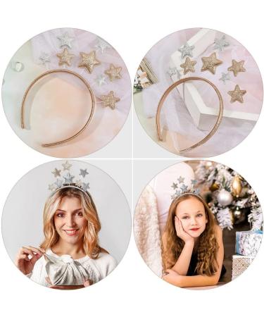 Beaupretty Glitter Star Headband Set for Women and Girls - Party Hair Decor Accessories - Buy Online on GoSupps.com