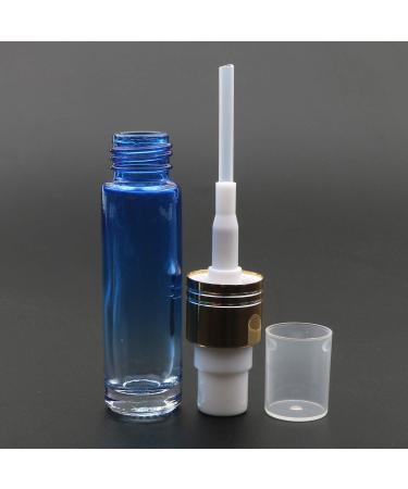 Buy PXYELEC 7-Piece Mini 10ml Blue Spray Glass Bottles - Refillable Atomizer Pumps for Travel Party & Gifts - Buy Online on GoSupps.com