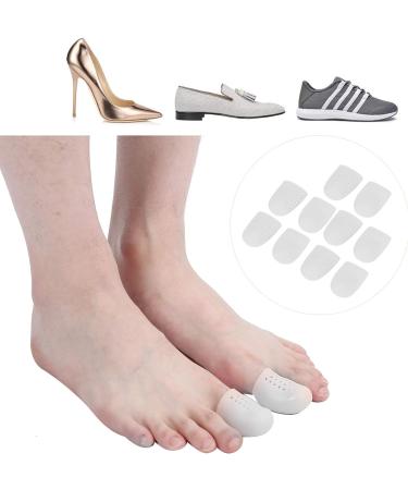 SEBS Toe Protector - Pain Relief & Prevent Squeeze/Abrasion - Average Size, Reusable (White) - Buy Online on GoSupps.com