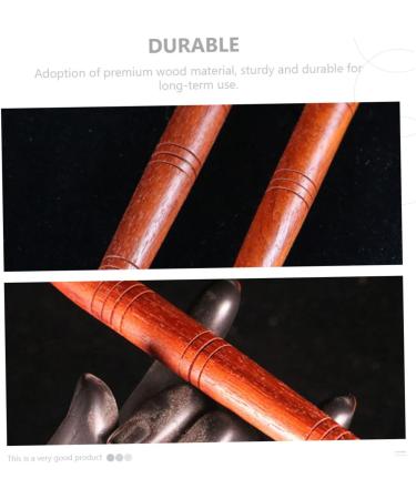 Minkissy 12-Piece Acupuncture Rod Set - Hand & Feet Muscle Relief Wooden Massage Tools for Spa & Acupuncture Point Therapy - Buy Online on GoSupps.com