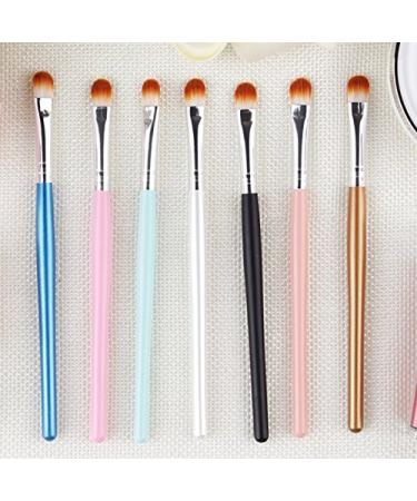 WOIWO 6 PCS Fiber Eyeshadow Brushes - Colorful Plastic Handle Applicators for Perfect Eye Makeup | Shop Internationally - Buy Online on GoSupps.com