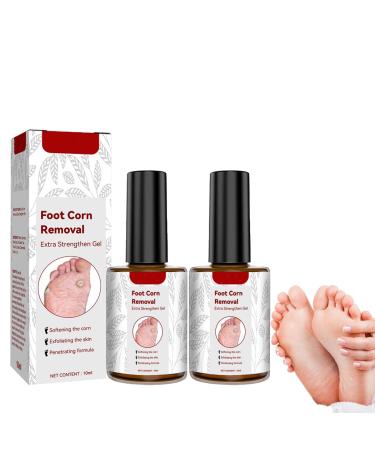 DENERASS GFOUK Foot Corn Removal Extra Strengthen Gel Corn Removal Liquid Corn Removers for Feet Extra Strength Liquid Foot Corn Removal Gel Quick Corn Remover Liquid (20ml)