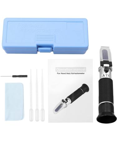 Autoutlet Salt Content Refractometer | 0-28% ATC Salinity Tester for Seafood Soy Sauce & More - Buy Online on GoSupps.com