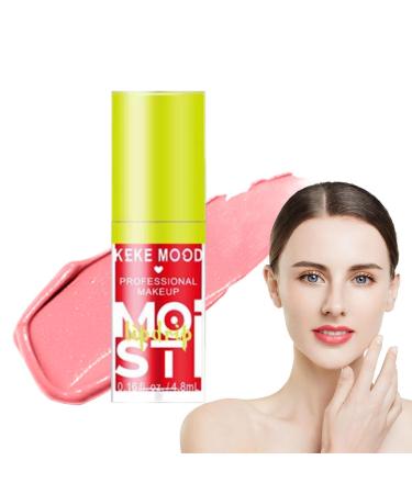 Miake Lip Oils - Moisturizing Lip Oil - Clear Lip Oil for Sexy Full Lips High Color Plumping Lip Oil Everyday Party on the Miake