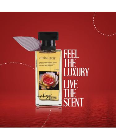 Divine Noir Perfume for women 50ML (1.7 Fl.oz) I Eau De Parfume Inspired by: MonParis CoutureYSL | Long Lasting Perfume for women I Gift forwomen I - Buy Online on GoSupps.com