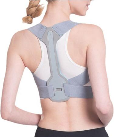 Adjustable Back Bandage for Posture Correction | Soft Breathable Neoprene | Comfortable Support for Women & Men (L) - Buy Online on GoSupps.com