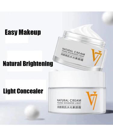 LUOBO 2pcs Moisturizing Tone Up Cream V7 - Deep Hydration Waterlight Makeup Cream for All Skin Types - Buy Online on GoSupps.com