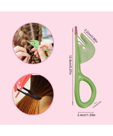 Hair Elastic Rubber Band Cutter painless and easy to remove disposable rubber band removal tool hair band cutter color randomly issued (Pack of 6) (A-) - Buy Online on GoSupps.com