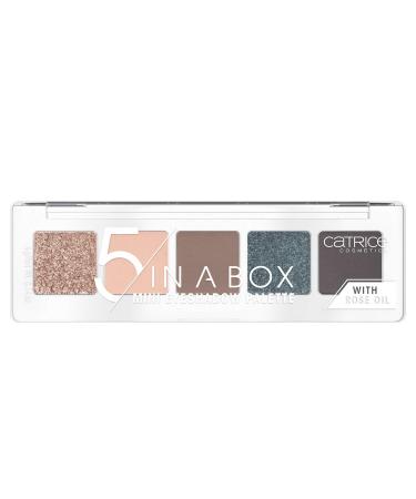 Catrice 5 in a Box Mini Eyeshadow Palette No. 040 Modern Smokey Look - Multicolored Gray Tones Clean Beauty Standard Intensive Matt & Shimmering Finish - Shop Now! - Buy Online on GoSupps.com