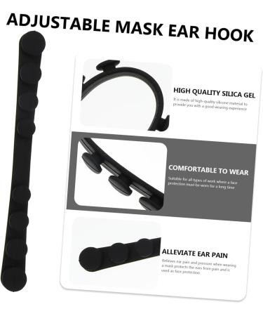 Beaupretty 6-Pack Silicone Ear Hooks for Face Masks - Anti-Leak Ear Extenders for Kids - Comfortable Mask Buckles for Motor Vehicles - Buy Online on GoSupps.com