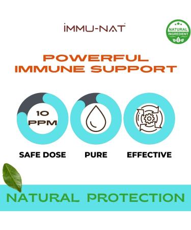 Colloidal Silver Liquid Water 10PPM - All-Natural Non-GMO Vegan Supplement for Daily Immune Support - 8.5oz Amber Glass Bottle - Buy Online on GoSupps.com