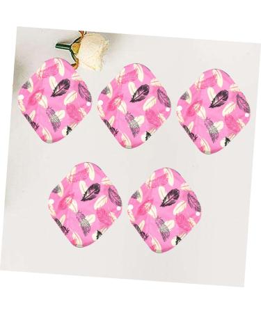 5pcs Reusable Menstrual Cloth Pads | Washable & Organic Nursing Mat | Eco-Friendly Menstrual Napkins - Buy Online on GoSupps.com