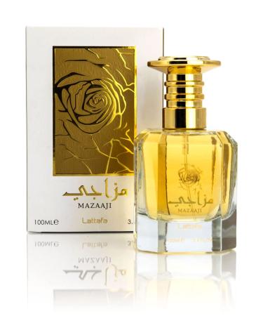 Mazaaji Eau De Parfum Women Long Lasting Arabic Fragrance Perfume orange blossom and jasmine Scent 100-ML 3.38 Floz Spray