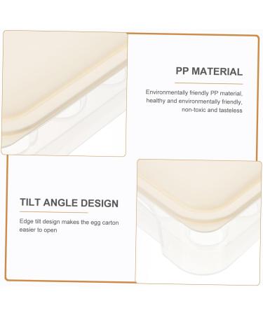 Zerodeko 1pc 24 Organizer Egg Case Refrigerator Fridge Household Compartment Tray Container Stackable Grid - Buy Online on GoSupps.com