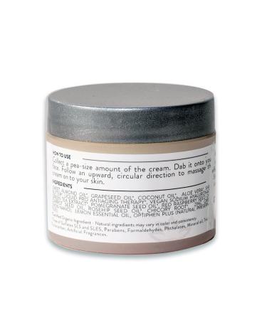 GLIMMER GODDESS Organic Daily Face Cream With Green Tea Lemon Scent Moisturizer Hydrating Softening Sun protection With Shea Butter 2oz - Buy Online on GoSupps.com