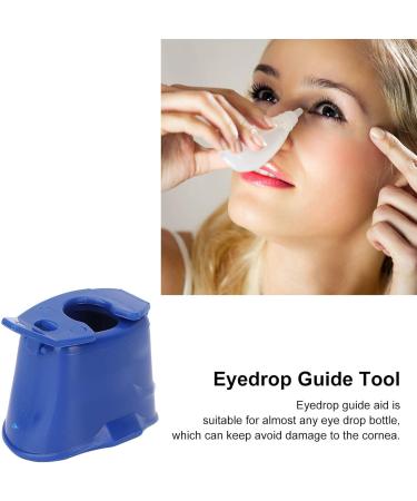Eyedrop Bottle Dispenser Eye Drop Guide Easy to Use Eye Drop Helper Eye Injuries Eyedrop Guide Tool for Daily Use for All Ages - Works with Most Eye Drop Bottles - Reusable and Portable - Buy Online on GoSupps.com