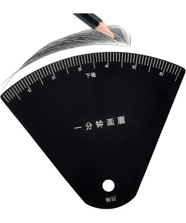 Brow Mapping - Gabarit R gle Sourcils pour Forme et Modelage - Guide de Modelage et Mesure Precis | Stencil de Maquillage pour D butantes a Domicile - Buy Online on GoSupps.com