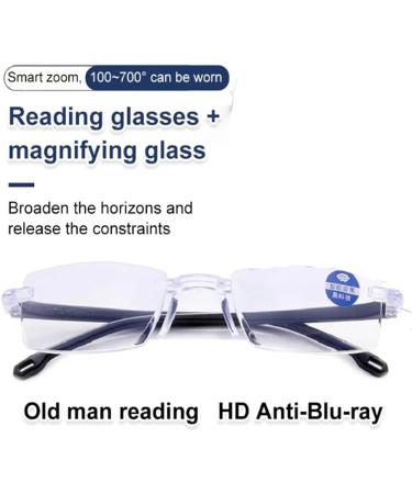 Tr90 Multifocal Glasses - Auto Focus & Zoom Reading Glasses for Men & Women | International Shipping Available - Buy Online on GoSupps.com